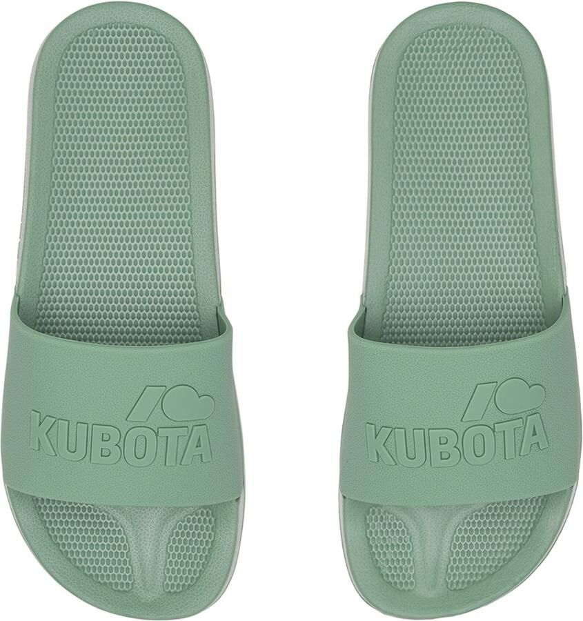 Kubota Strand- badschoen ' Women's Slip-On Light Green Basic Plain Pool Slides' lichtgroen - Foto 4