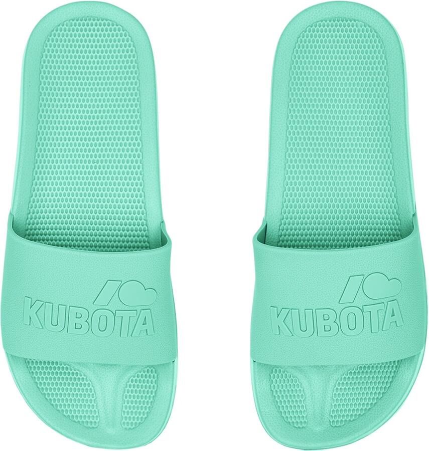 Kubota Strand- badschoen ' Women's Slip-On Light Green Basic Plain Pool Slides' mintgroen - Foto 2