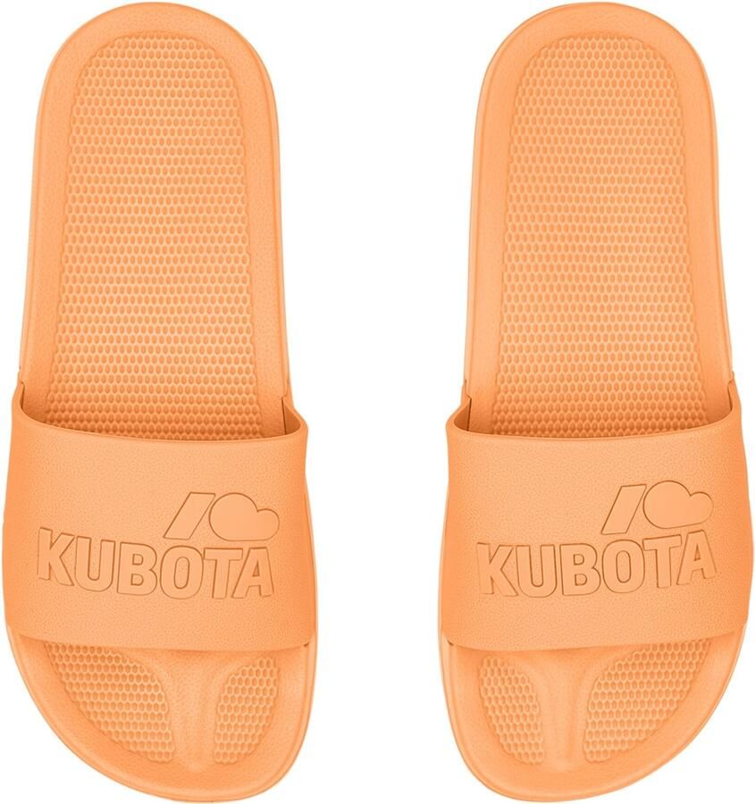 Kubota Strand- badschoen ' Women's Slip-On Light Green Basic Plain Pool Slides' oranje - Foto 3