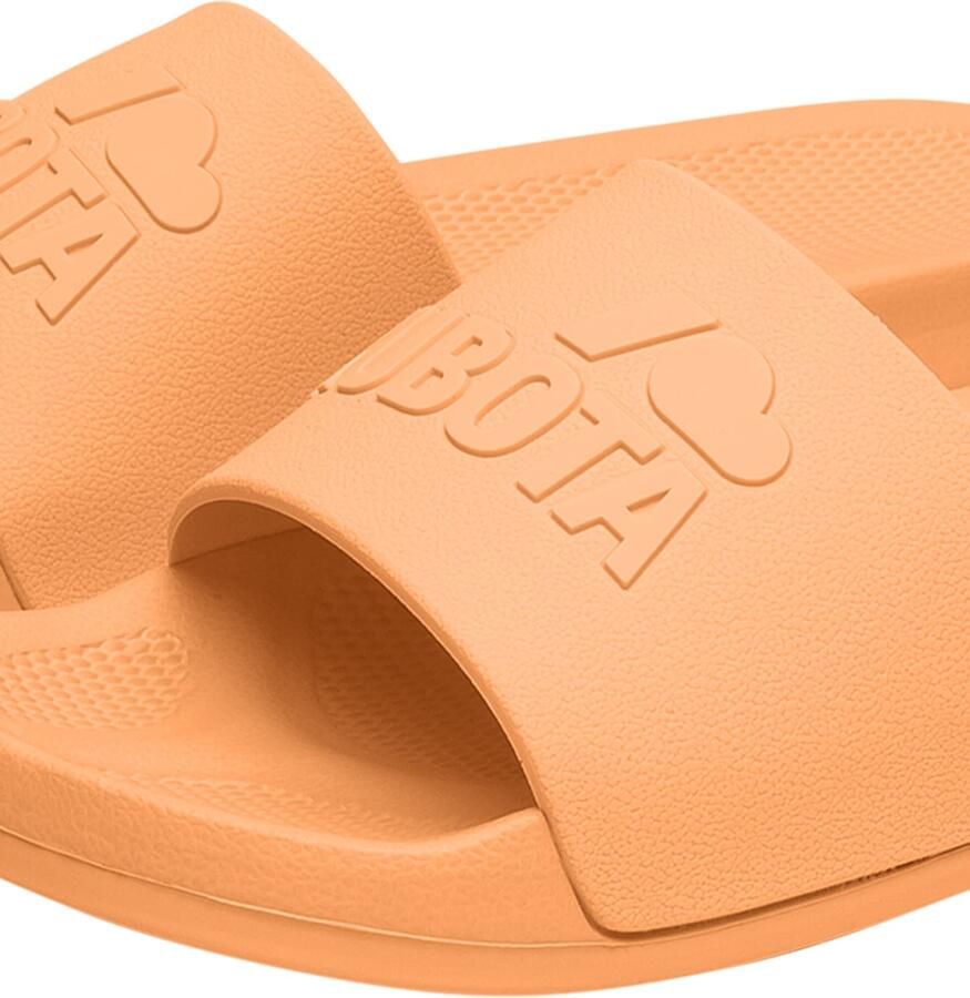 Kubota Strand- badschoen ' Women's Slip-On Light Green Basic Plain Pool Slides' oranje - Foto 2