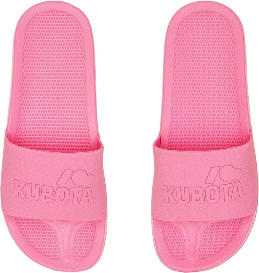 Kubota Strand- badschoen ' Women's Slip-On Light Green Basic Plain Pool Slides' pink - Foto 3