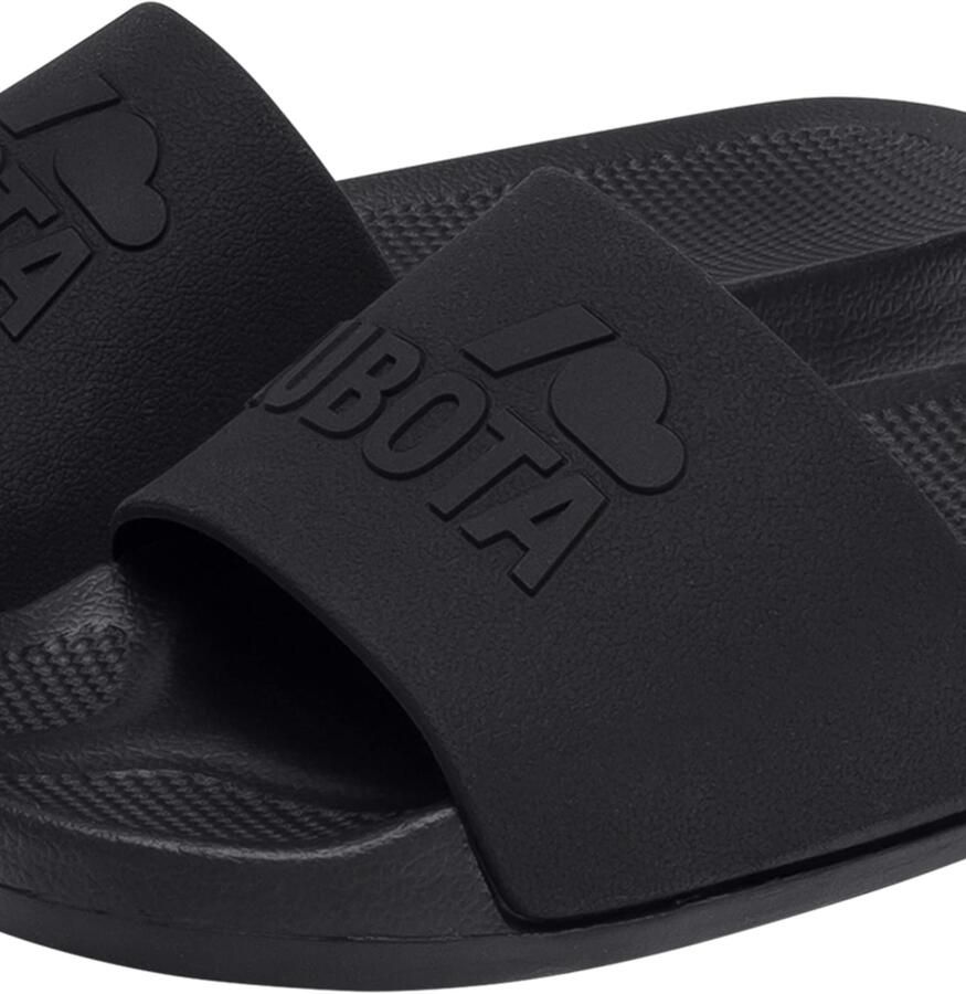 Kubota Strand- badschoen ' Women's Slip-On Light Green Basic Plain Pool Slides' zwart - Foto 2