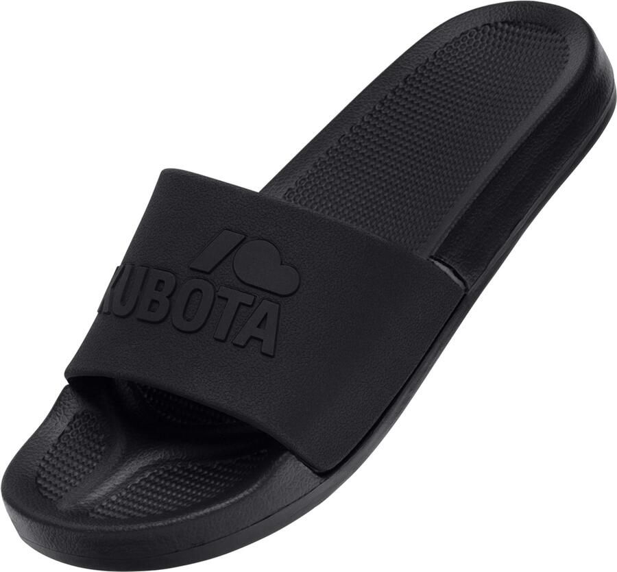 Kubota Strand- badschoen ' Women's Slip-On Light Green Basic Plain Pool Slides' zwart - Foto 4
