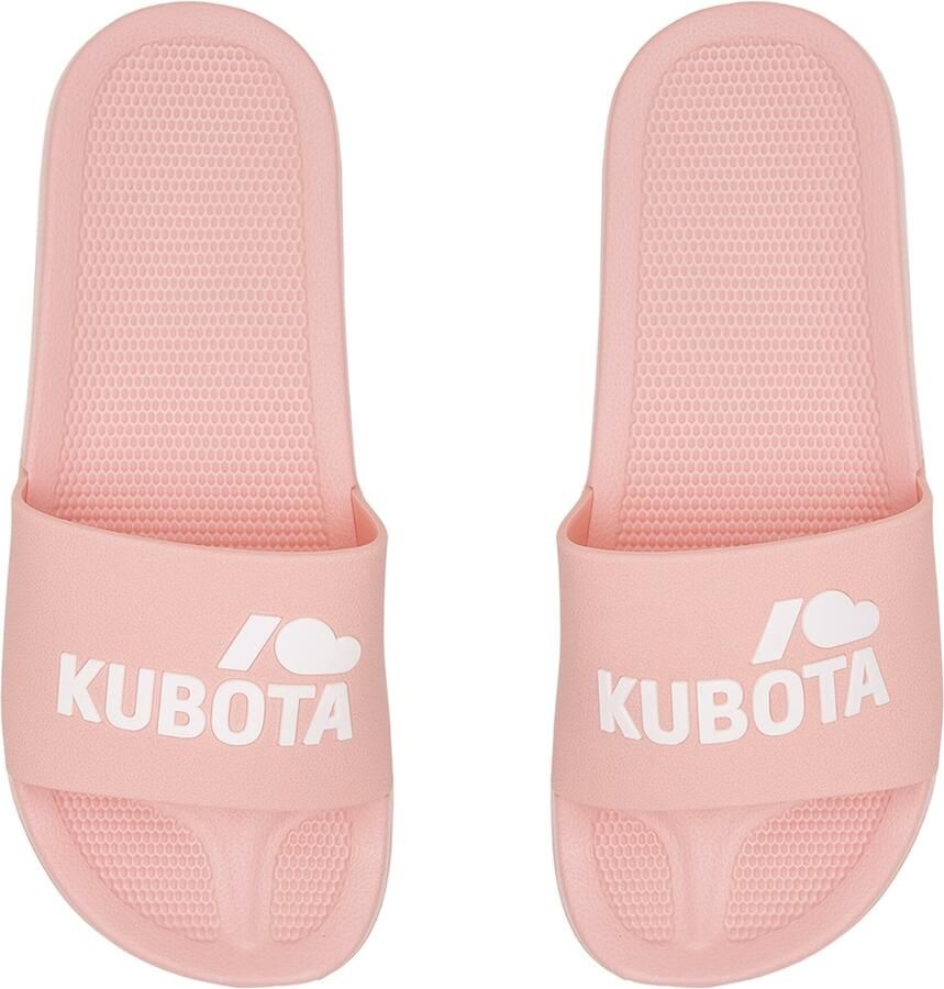 Kubota Strand- badschoen ' Women's Slip-On Mint Basic Plain Pool Slides' lichtroze - Foto 2