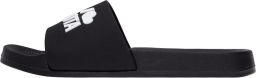 Kubota Strand- badschoen ' 's Slip-On Mint Basic Plain Pool Slides' zwart