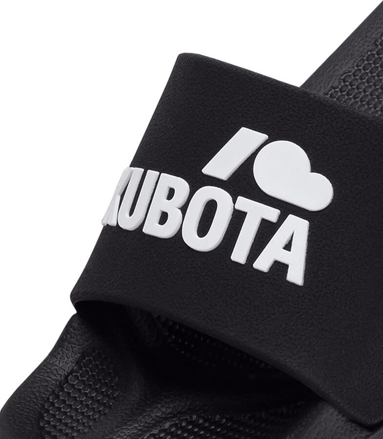 Kubota Strand- badschoen ' 's Slip-On Mint Basic Plain Pool Slides' zwart - Foto 3