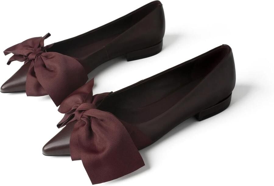 L37 HANDMADE SHOES Ballerina 'QUEEN OF THE NIGHT' rood - Foto 3