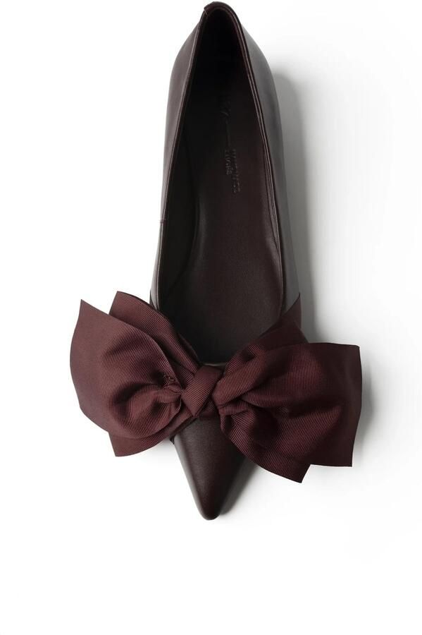 L37 HANDMADE SHOES Ballerina 'QUEEN OF THE NIGHT' rood - Foto 4