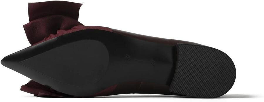 L37 HANDMADE SHOES Ballerina 'QUEEN OF THE NIGHT' rood - Foto 5