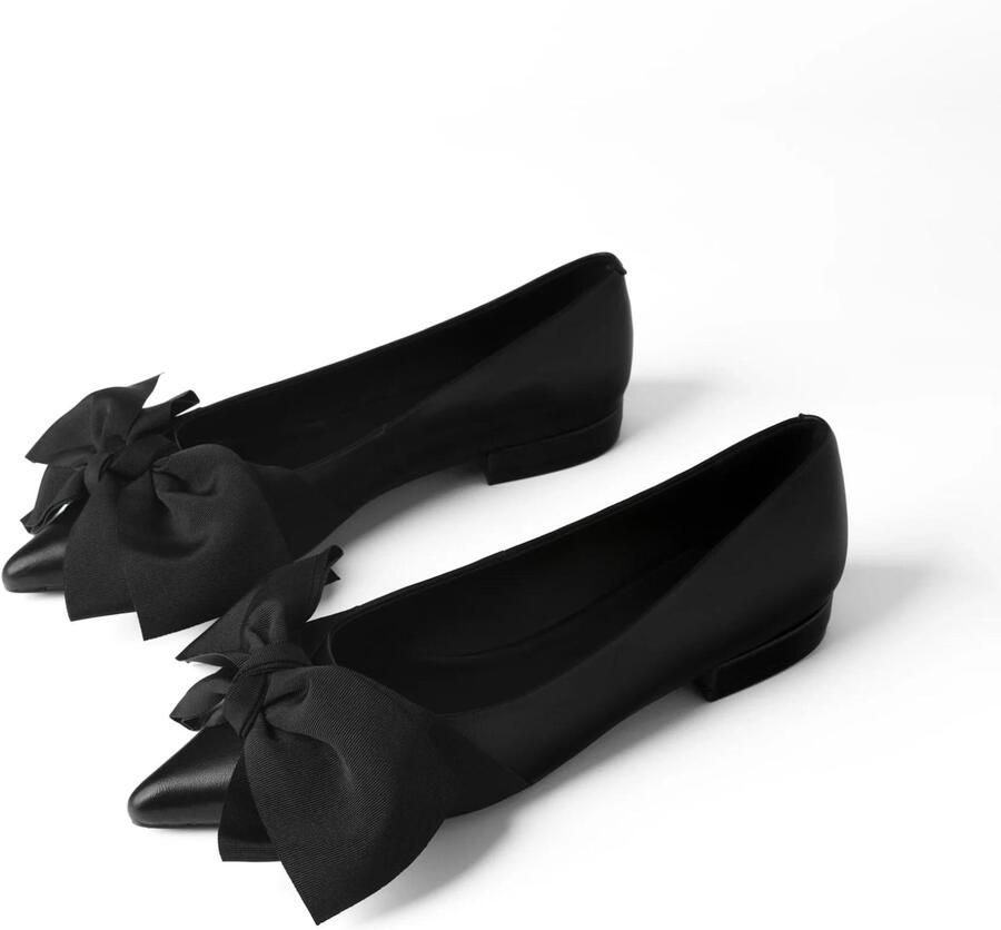 L37 HANDMADE SHOES Ballerina 'QUEEN OF THE NIGHT' zwart - Foto 2