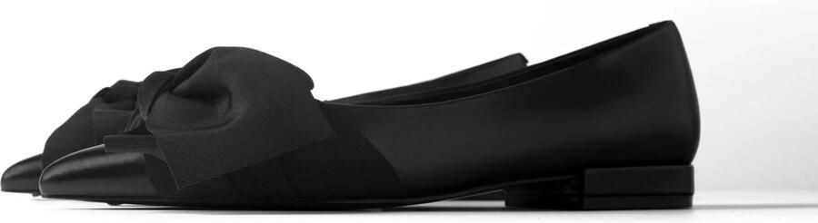 L37 HANDMADE SHOES Ballerina 'QUEEN OF THE NIGHT' zwart - Foto 6