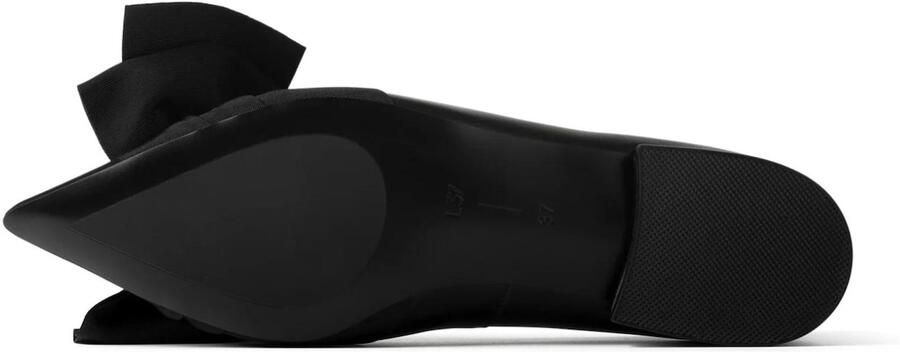 L37 HANDMADE SHOES Ballerina 'QUEEN OF THE NIGHT' zwart - Foto 4