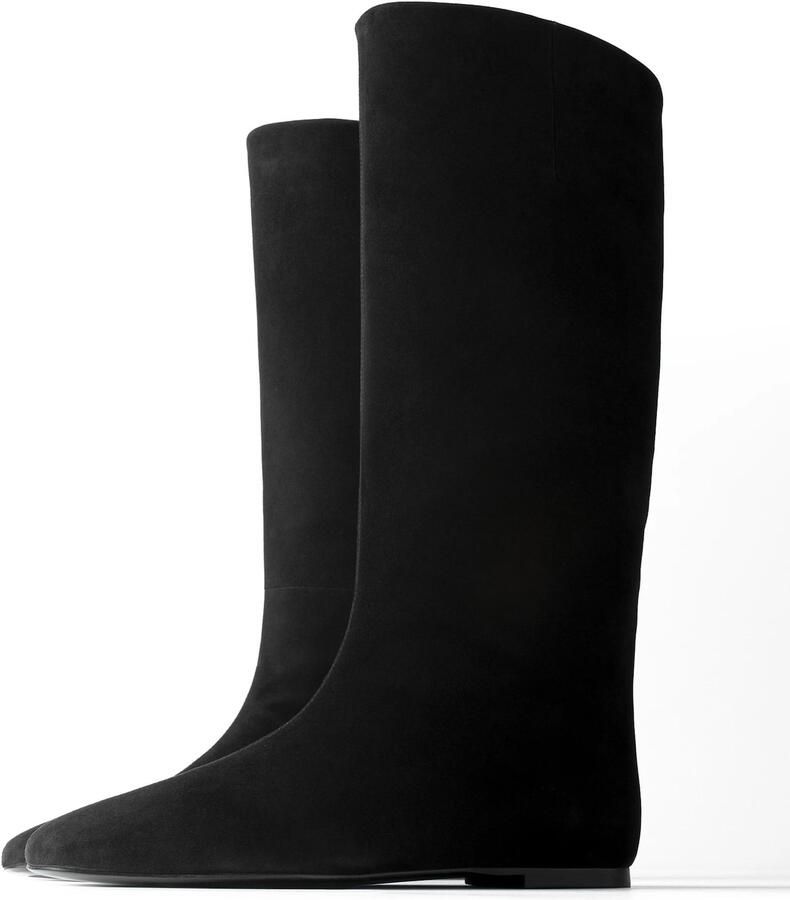 L37 HANDMADE SHOES Boots 'LEAVES ON THE GROUND' zwart - Foto 3