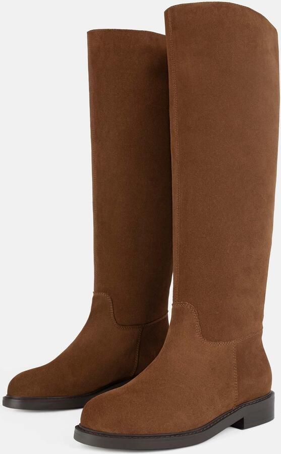L37 HANDMADE SHOES Laarzen 'MR JONES MAXI' karamel