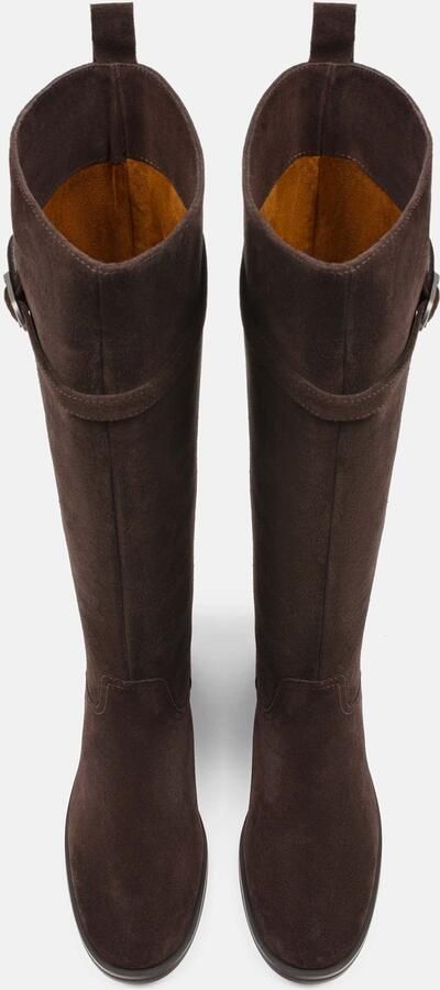 L37 HANDMADE SHOES Boots 'SEARCHING FOR A HERO' donkerbruin - Foto 4