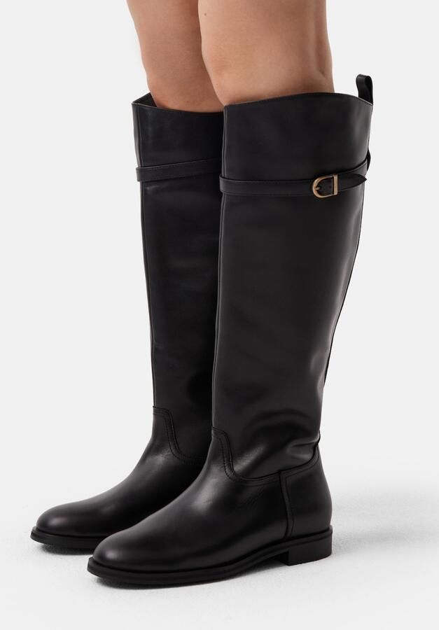 L37 HANDMADE SHOES Boots 'SEARCHING FOR A HERO' zwart