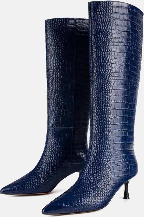 L37 HANDMADE SHOES Boots 'SOMEBODY TOLD ME' blauw - Foto 4