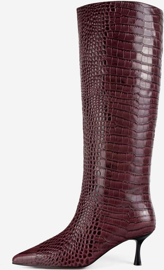 L37 HANDMADE SHOES Boots 'SOMEBODY TOLD ME' bordeaux