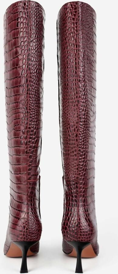 L37 HANDMADE SHOES Boots 'SOMEBODY TOLD ME' bordeaux - Foto 5