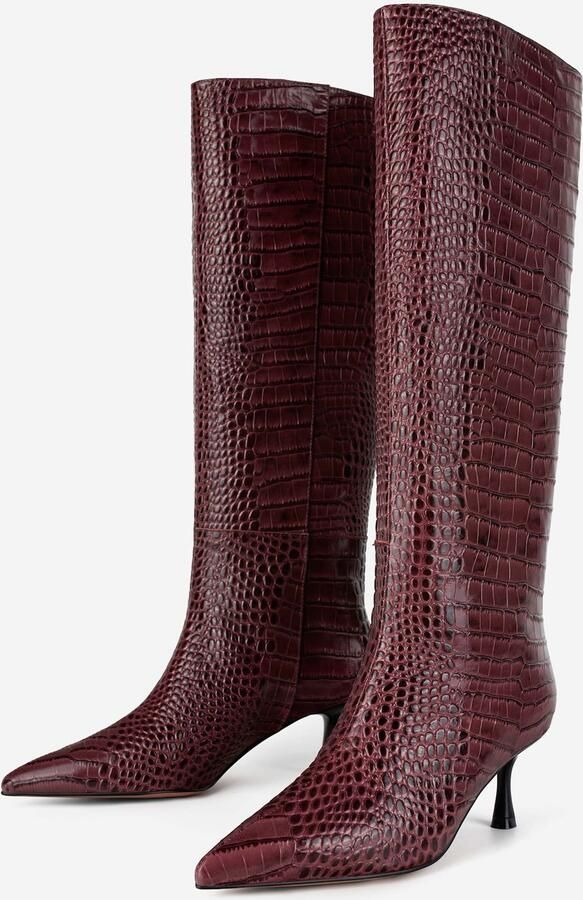 L37 HANDMADE SHOES Boots 'SOMEBODY TOLD ME' bordeaux - Foto 3