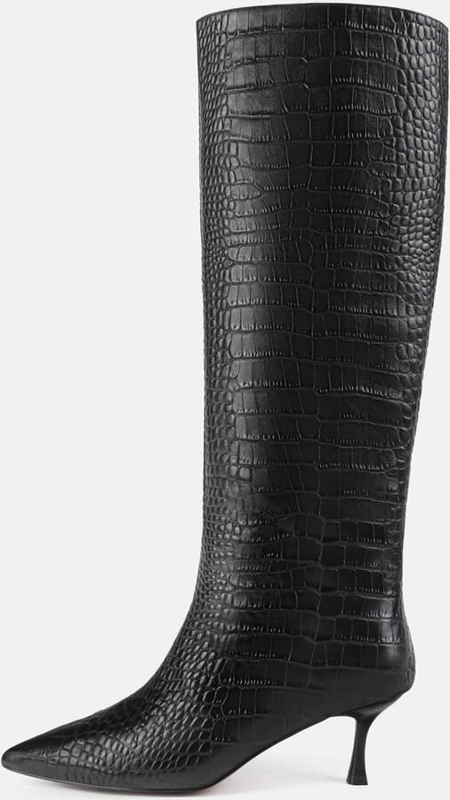 L37 HANDMADE SHOES Boots 'SOMEBODY TOLD ME' zwart