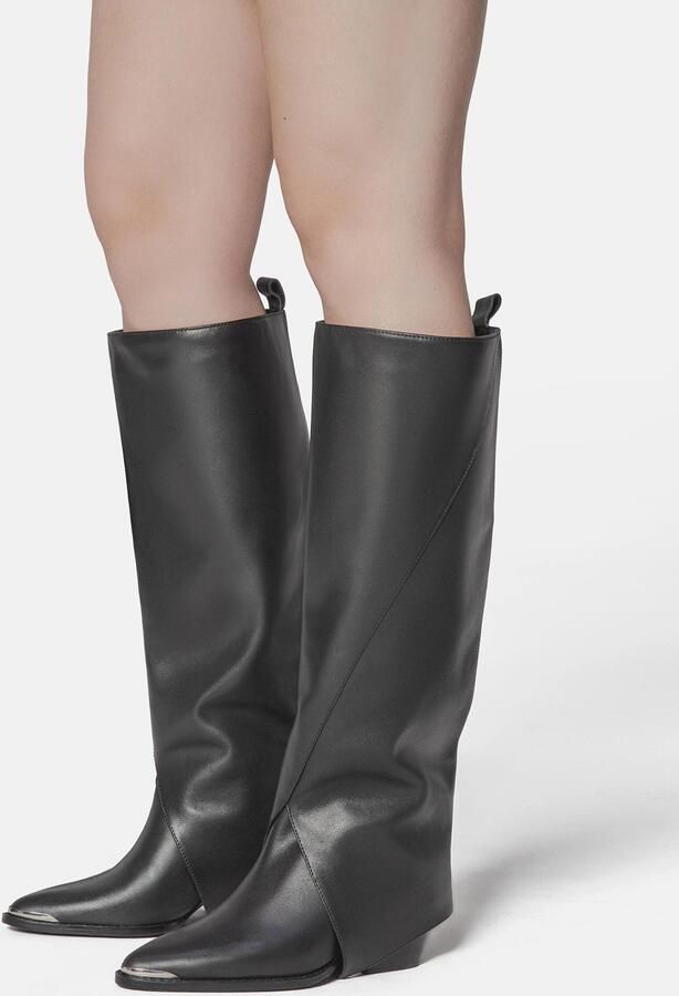 L37 HANDMADE SHOES Boots 'TO MAKE IT RIGHT' zwart