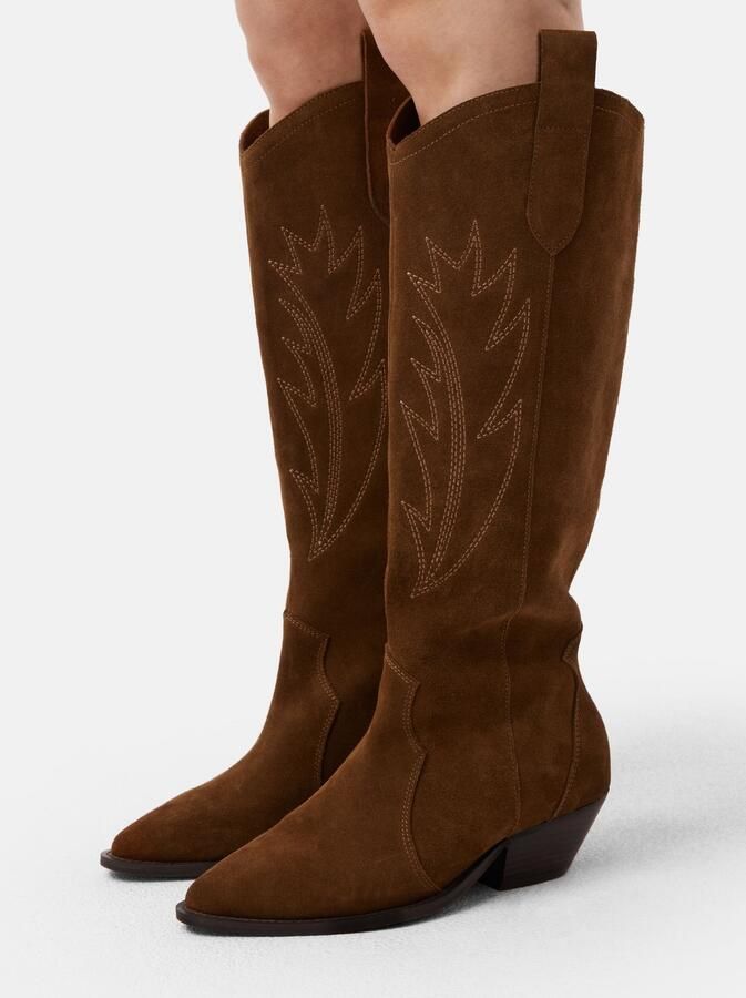 L37 HANDMADE SHOES Cowboylaarzen 'LET'S GET LOST' karamel - Foto 3
