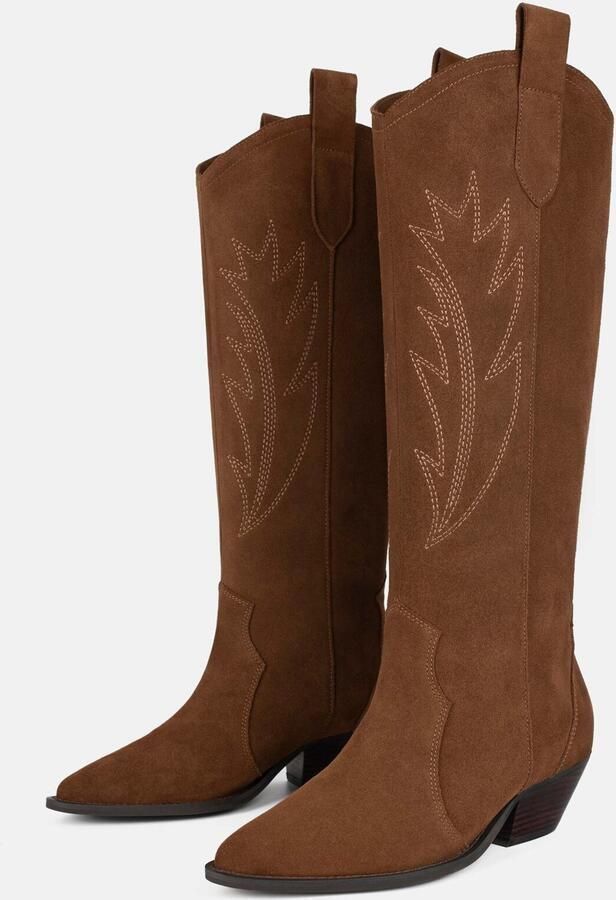 L37 HANDMADE SHOES Cowboylaarzen 'LET'S GET LOST' karamel - Foto 4