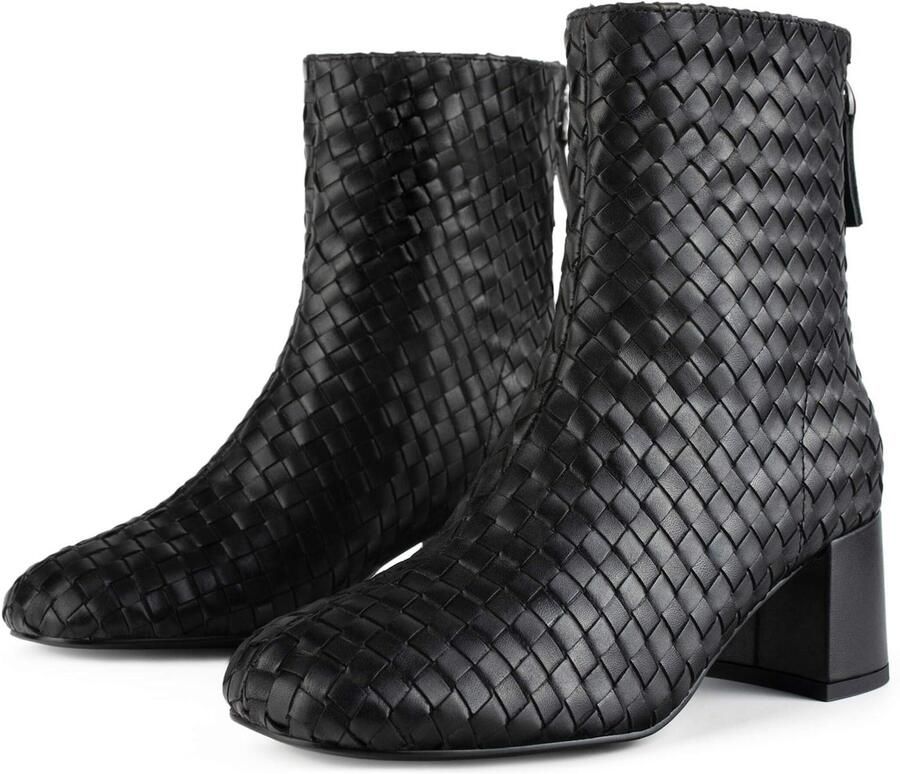 L37 HANDMADE SHOES Enkellaarsje 'A LONELY PLACE TO BE' zwart - Foto 2