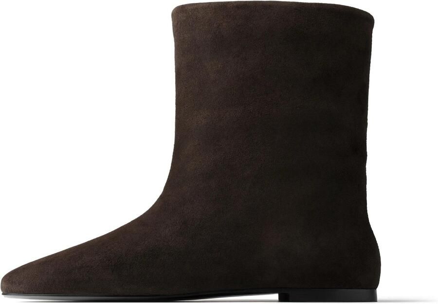 L37 HANDMADE SHOES Enkellaarsje 'BELONG TO THE NIGHT' bruin