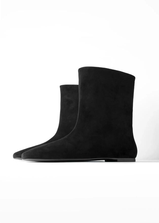 L37 HANDMADE SHOES Enkellaarsje 'BELONG TO THE NIGHT' zwart - Foto 4