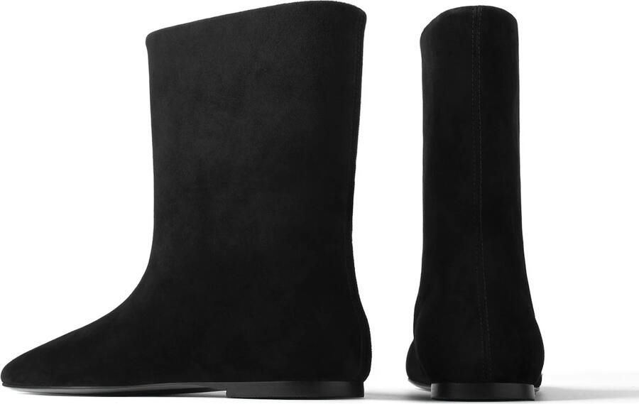L37 HANDMADE SHOES Enkellaarsje 'BELONG TO THE NIGHT' zwart - Foto 5