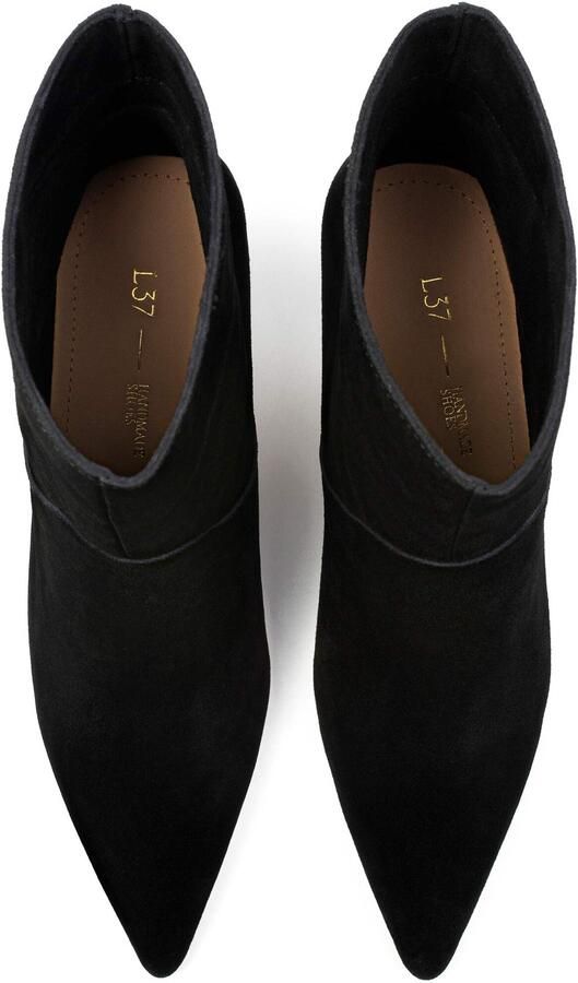 L37 HANDMADE SHOES Enkellaarsje 'EVENT HORIZON' zwart - Foto 4