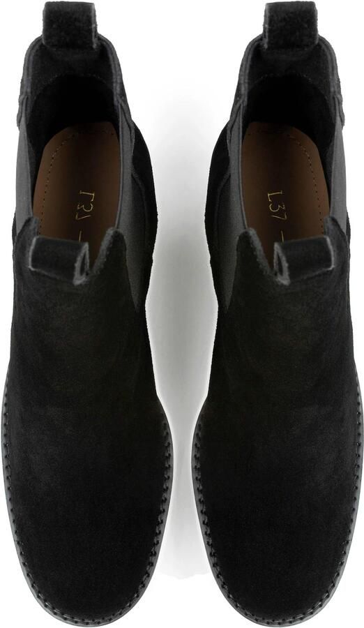 L37 HANDMADE SHOES Enkellaarsje 'FIND YOUR STRENGTH' zwart - Foto 4