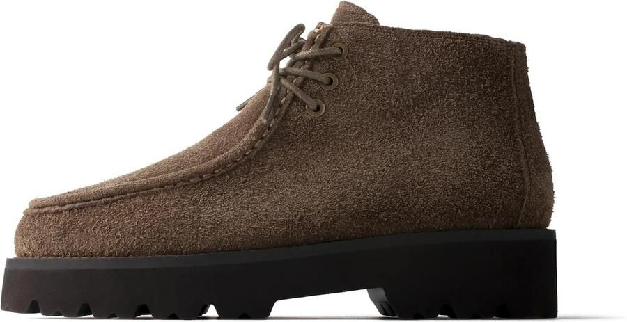 L37 HANDMADE SHOES Enkellaarsje 'FROSTY MORNING WALK' bruin