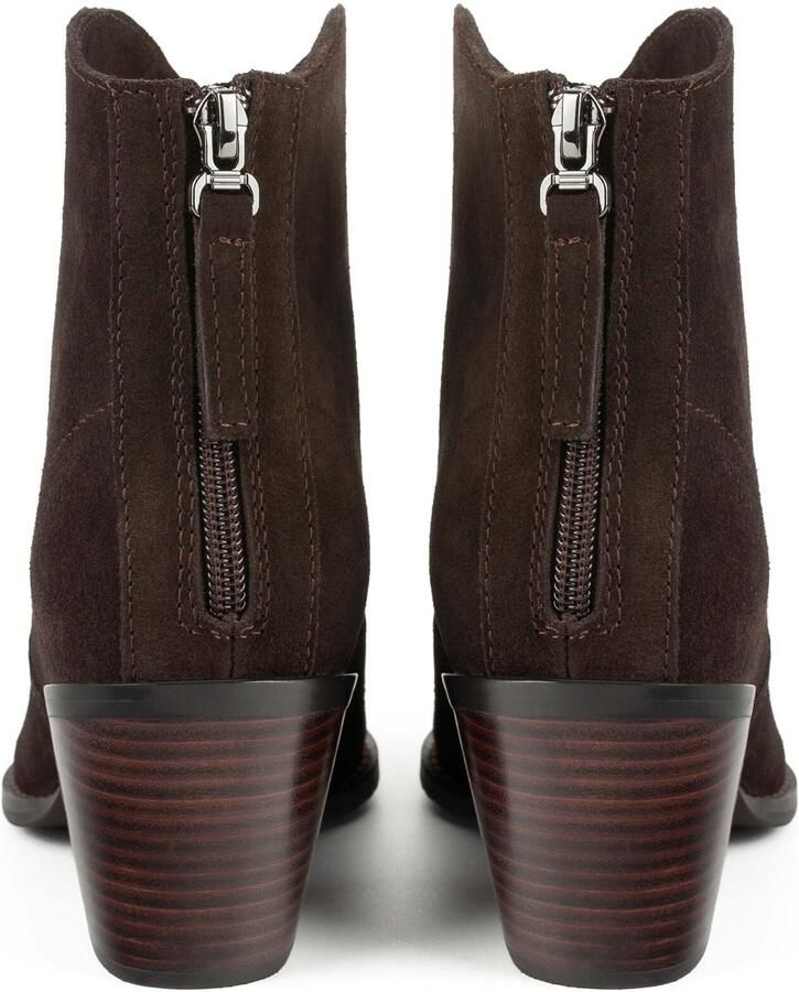 L37 HANDMADE SHOES Enkellaarsje 'IT'S NOT THE SAME' donkerbruin - Foto 2
