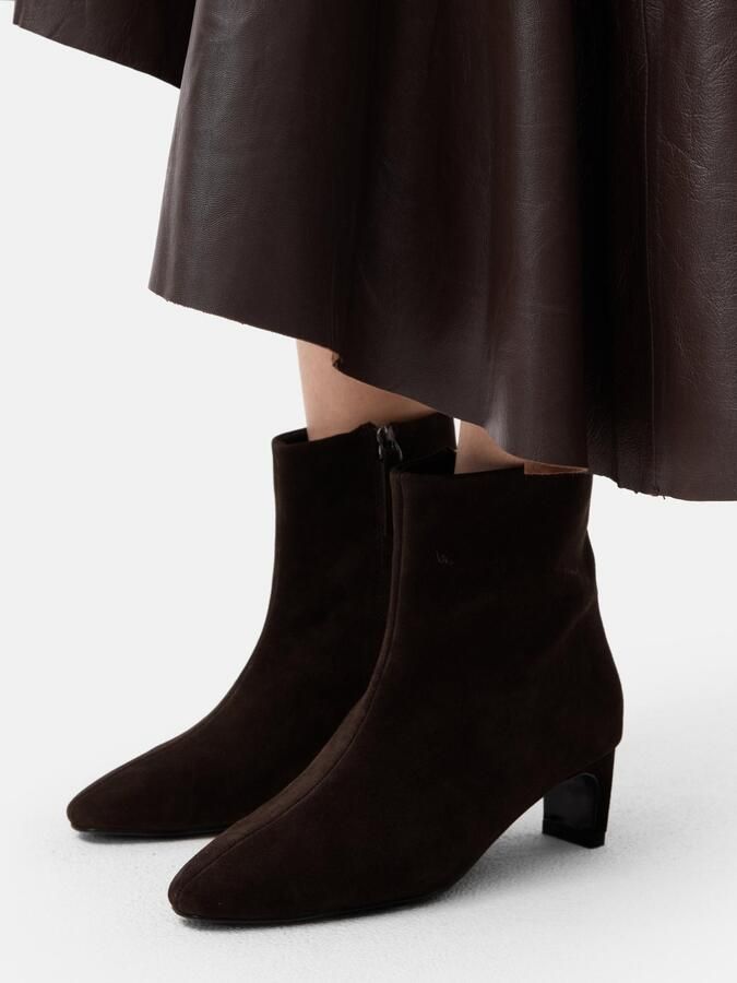 L37 HANDMADE SHOES Enkellaarsje 'JOVIAN MAGNETISM' bruin - Foto 3