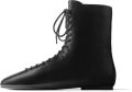 L37 HANDMADE SHOES Enkellaarsje 'LESS IS ALWAYS MORE' zwart - Zwart