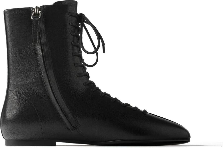 L37 HANDMADE SHOES Enkellaarsje 'LESS IS ALWAYS MORE' zwart - Foto 4
