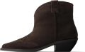 L37 HANDMADE SHOES Enkellaarsje 'MAKE YOUR OWN RULES' bruin - Bruin