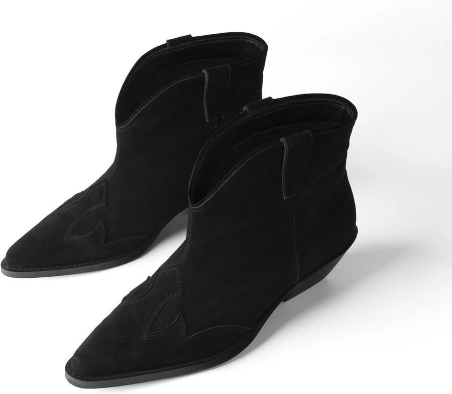 L37 HANDMADE SHOES Enkellaarsje 'MAKE YOUR OWN RULES' zwart - Foto 2