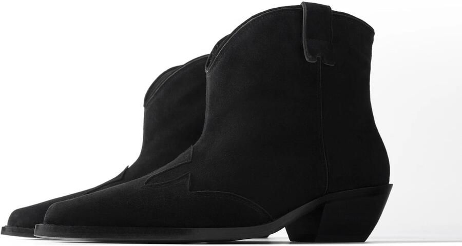 L37 HANDMADE SHOES Enkellaarsje 'MAKE YOUR OWN RULES' zwart - Foto 5