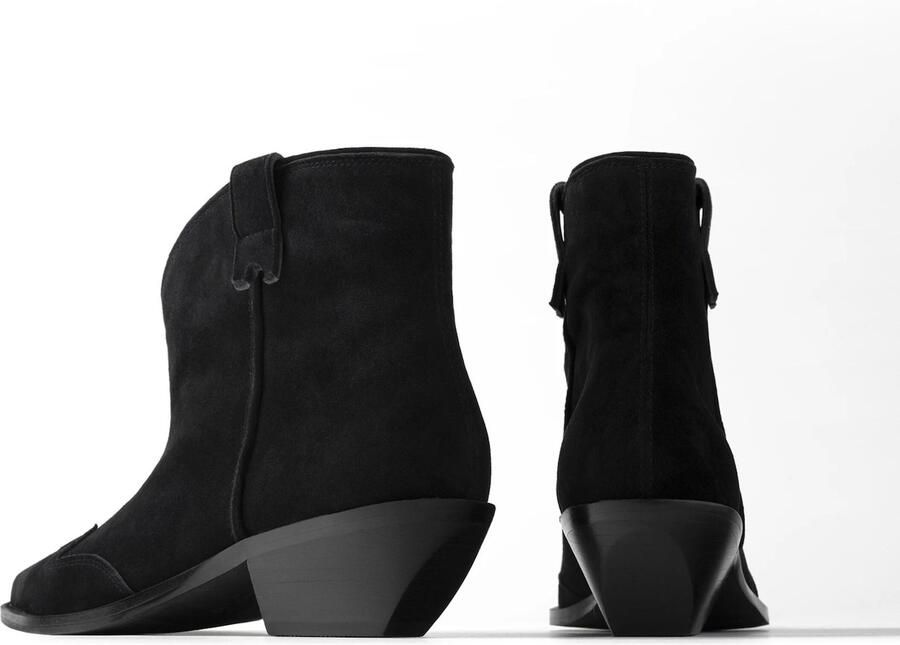 L37 HANDMADE SHOES Enkellaarsje 'MAKE YOUR OWN RULES' zwart - Foto 3