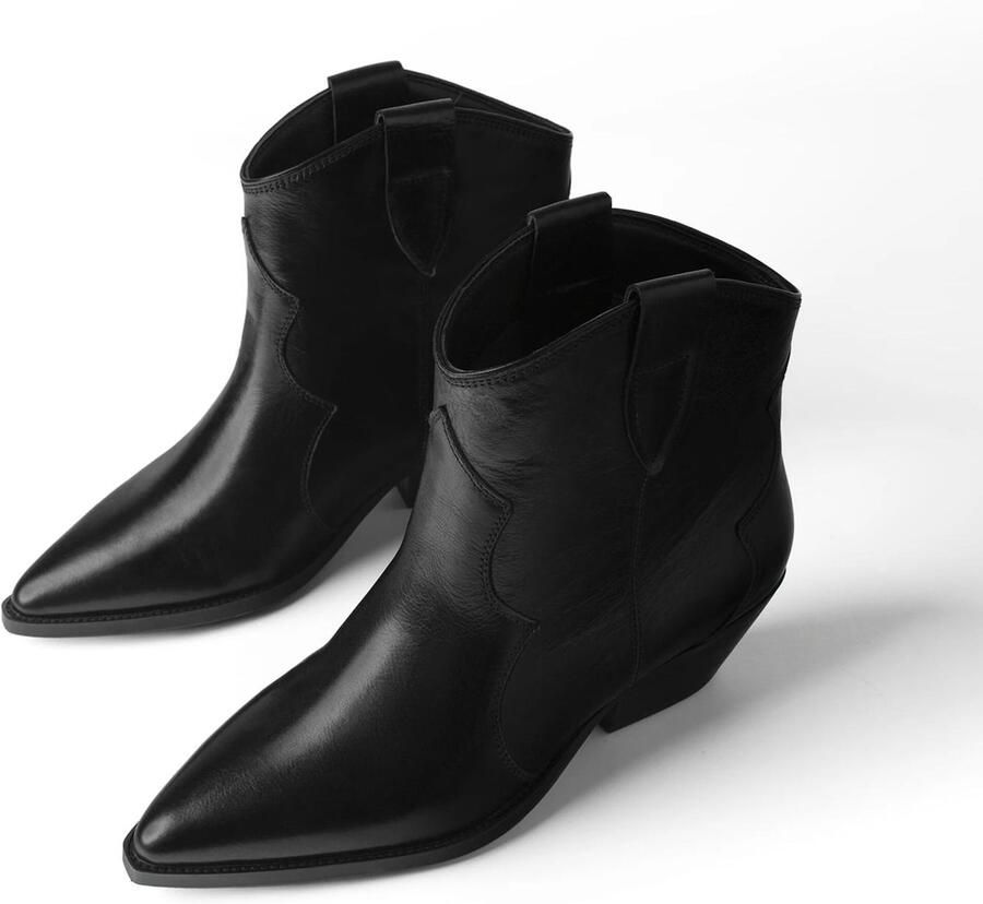 L37 HANDMADE SHOES Enkellaarsje 'NOTHING TO LOSE' zwart - Foto 2