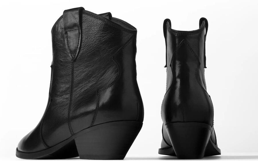 L37 HANDMADE SHOES Enkellaarsje 'NOTHING TO LOSE' zwart - Foto 4