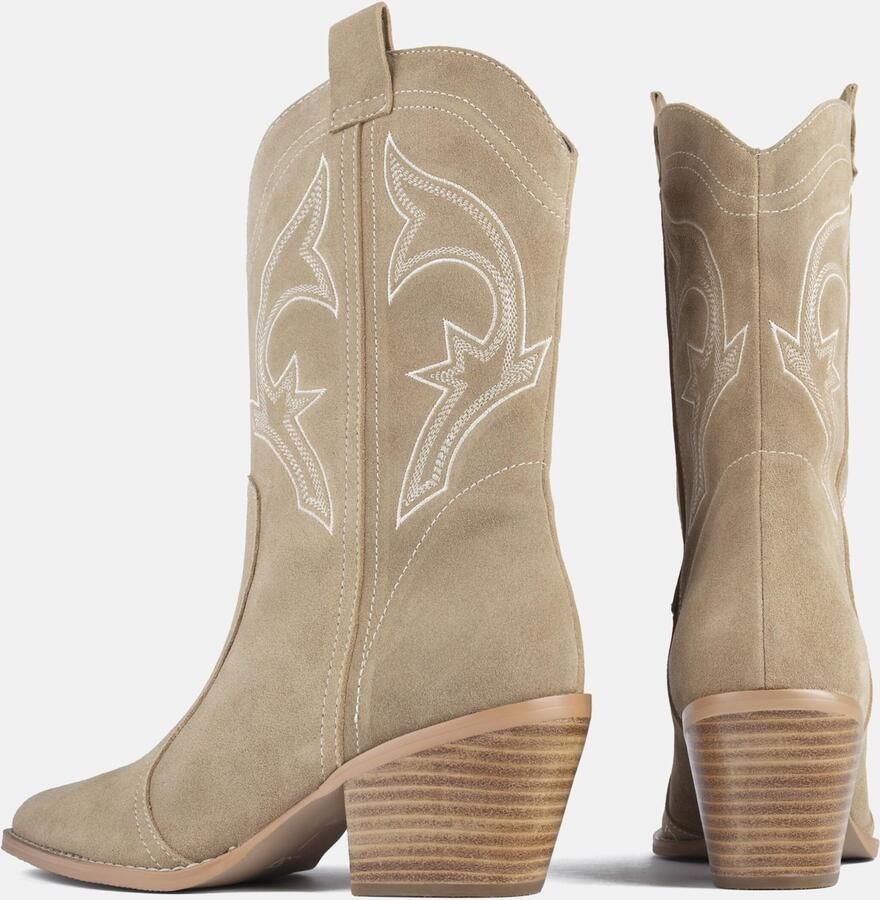 L37 HANDMADE SHOES Enkellaarsje 'ONLY WANT YOU' camel - Foto 3