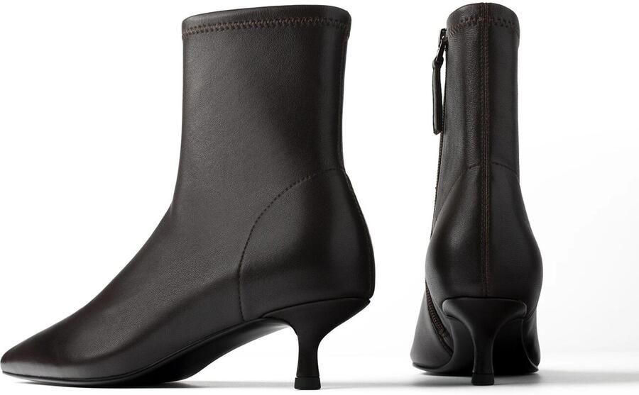 L37 HANDMADE SHOES Enkellaarsje 'RAW POWER SOUND' bruin - Foto 6