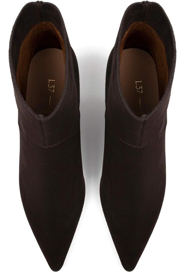 L37 HANDMADE SHOES Enkellaarsje 'SUPERLUMINAL' bruin - Foto 4