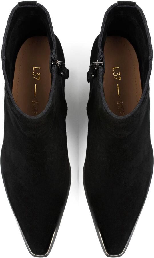 L37 HANDMADE SHOES Enkellaarsje 'SUPERLUMINAL' zwart - Foto 4