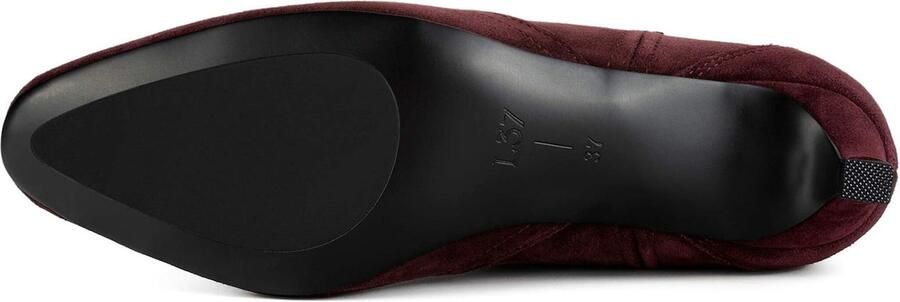 L37 HANDMADE SHOES Enkellaarsje 'TEXAS WIND' bourgogne - Foto 5